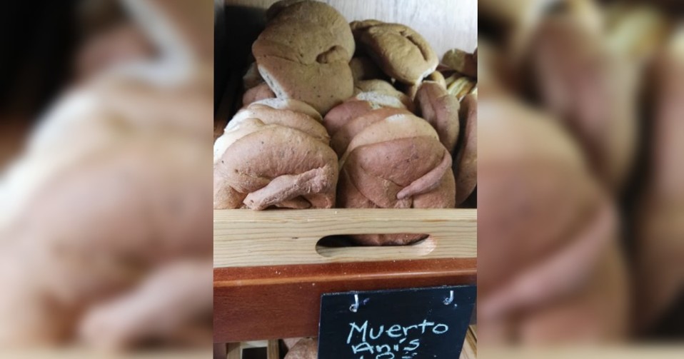 Pan de muerto en Guanajuato capital