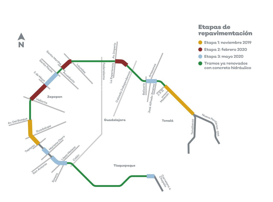 Las obras constarán de 3 etapas (CORTESÍA)
