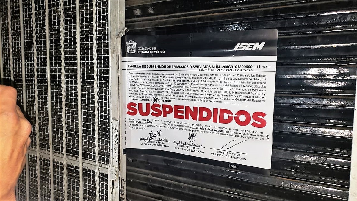 No han cumplido las reglas para la nueva normalidad.