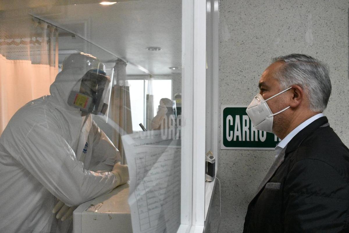 La ocupación hospitalaria ronda 46 por ciento en las áreas de hospitalización no graves.