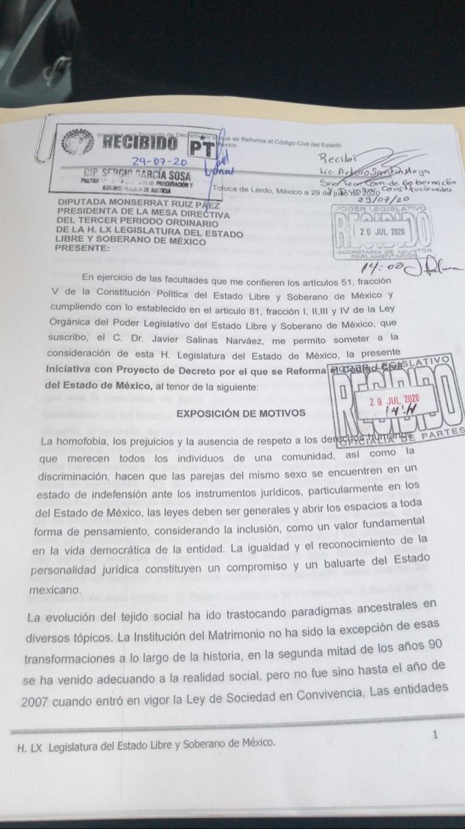 Contemplaría la figura de matrimonio y concubinato.