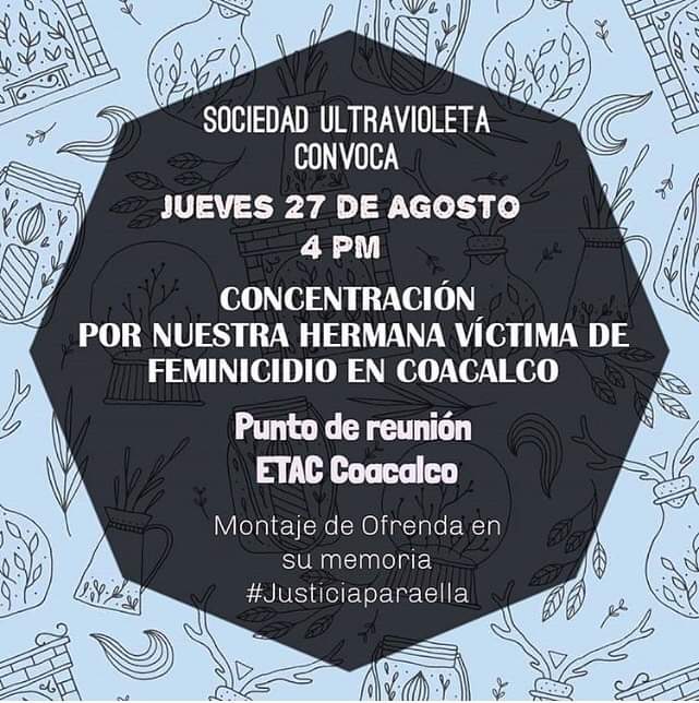 El grupo de mujeres convocó por medio de redes sociales a la concentración.