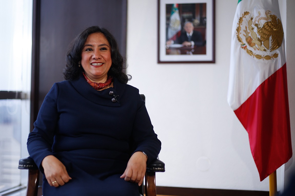 PIE 1En enero, la secretaria Irma Eréndira Sandoval, informó de las investigaciones por irregularidades en contrataciones públicas. (Araceli López)