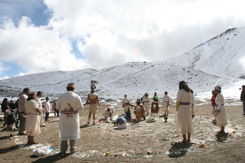 El nevado de toluca guarda reminiscencias de lo sagrado, ya que esta región albergó a culturas.