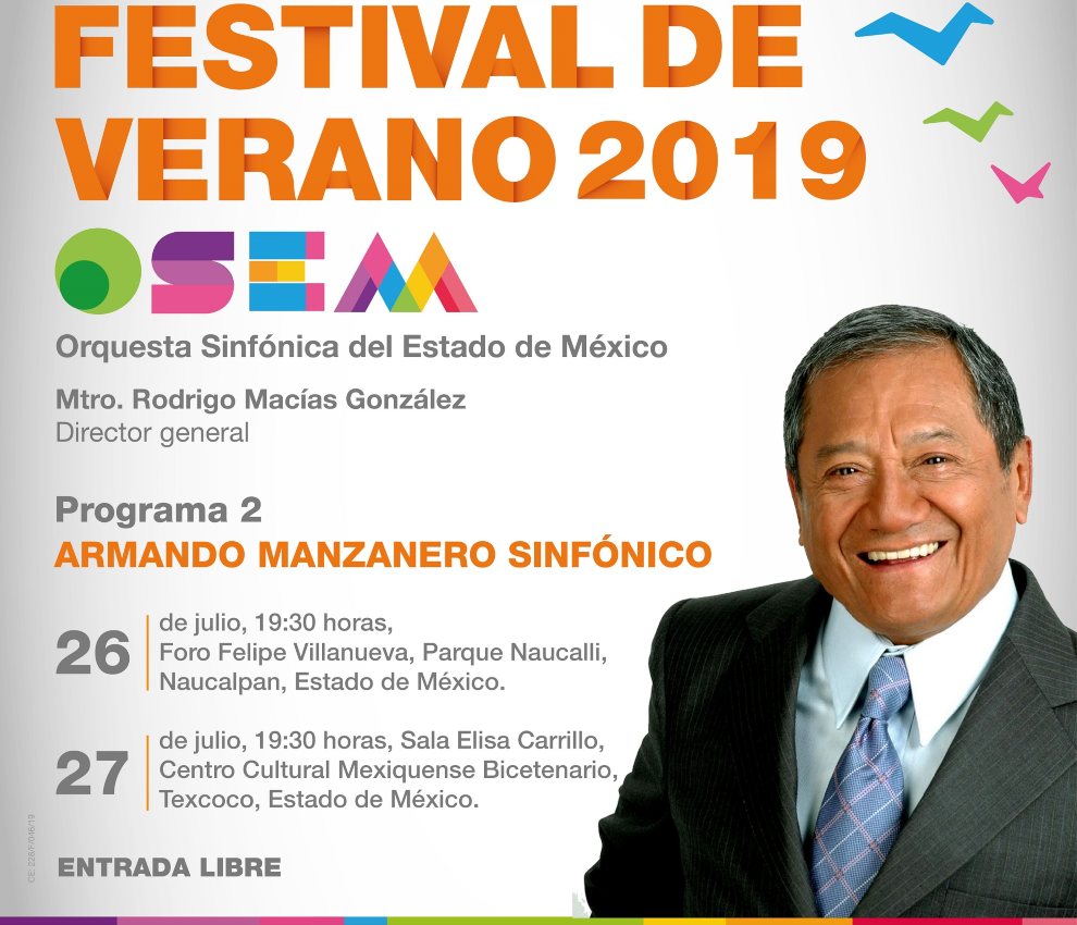 Manzanero sinfónico y la OSEM