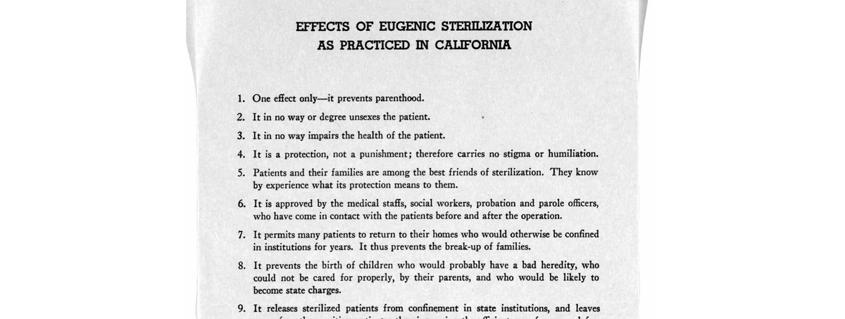Esterilización forzada