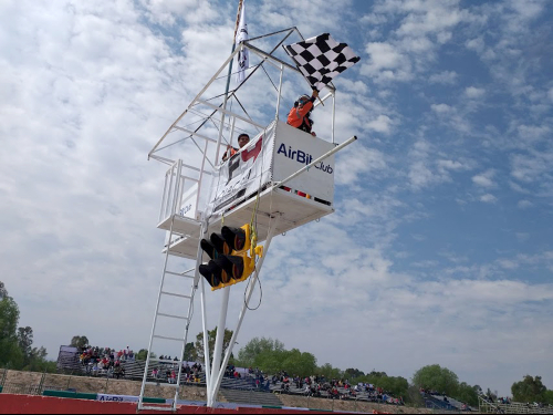 oficial de pista