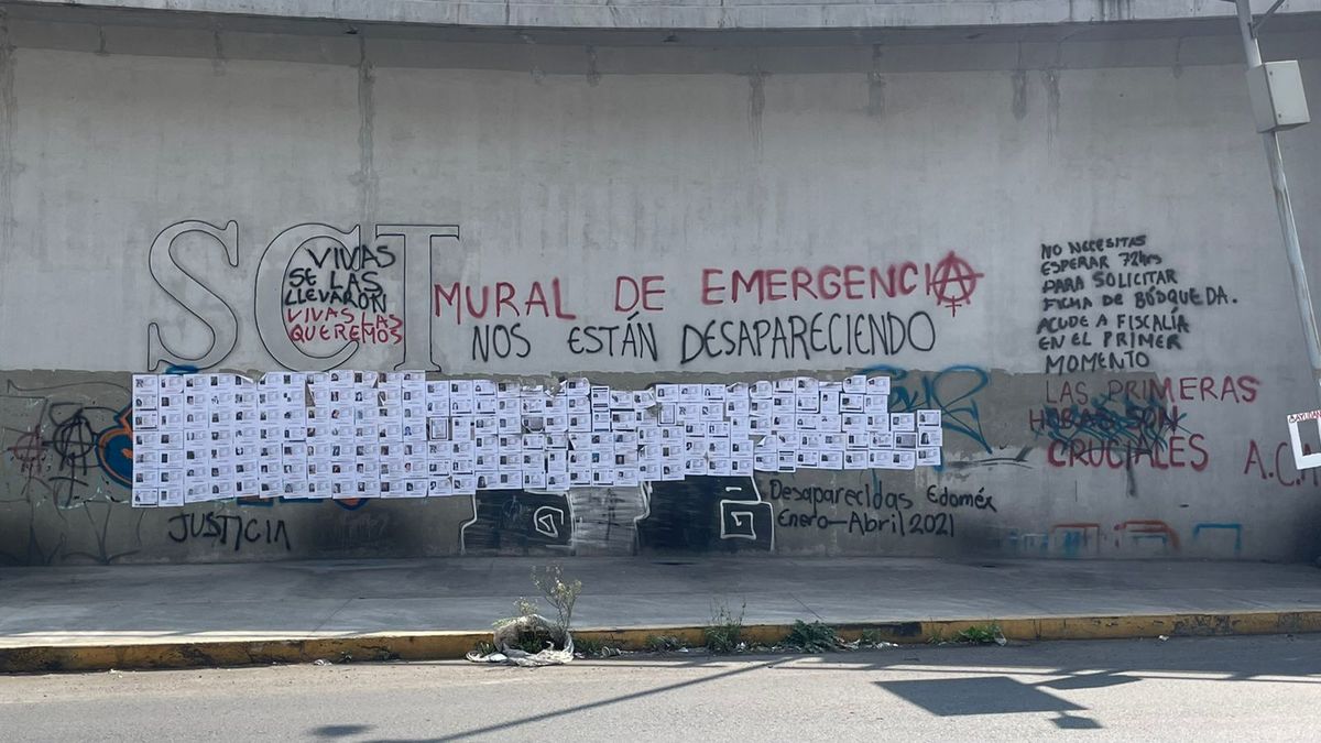 mural de desapariciones