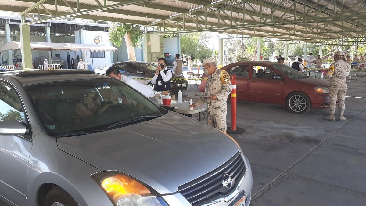 Centro de Vacunación Masiva en Baja California