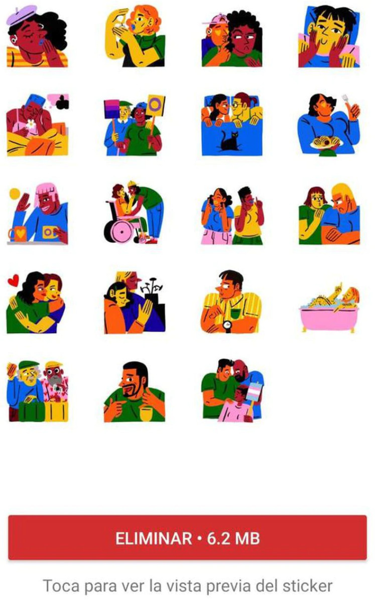 WhatsApp celebra el Día del Orgullo LGBT. | Foto: Whatsapp