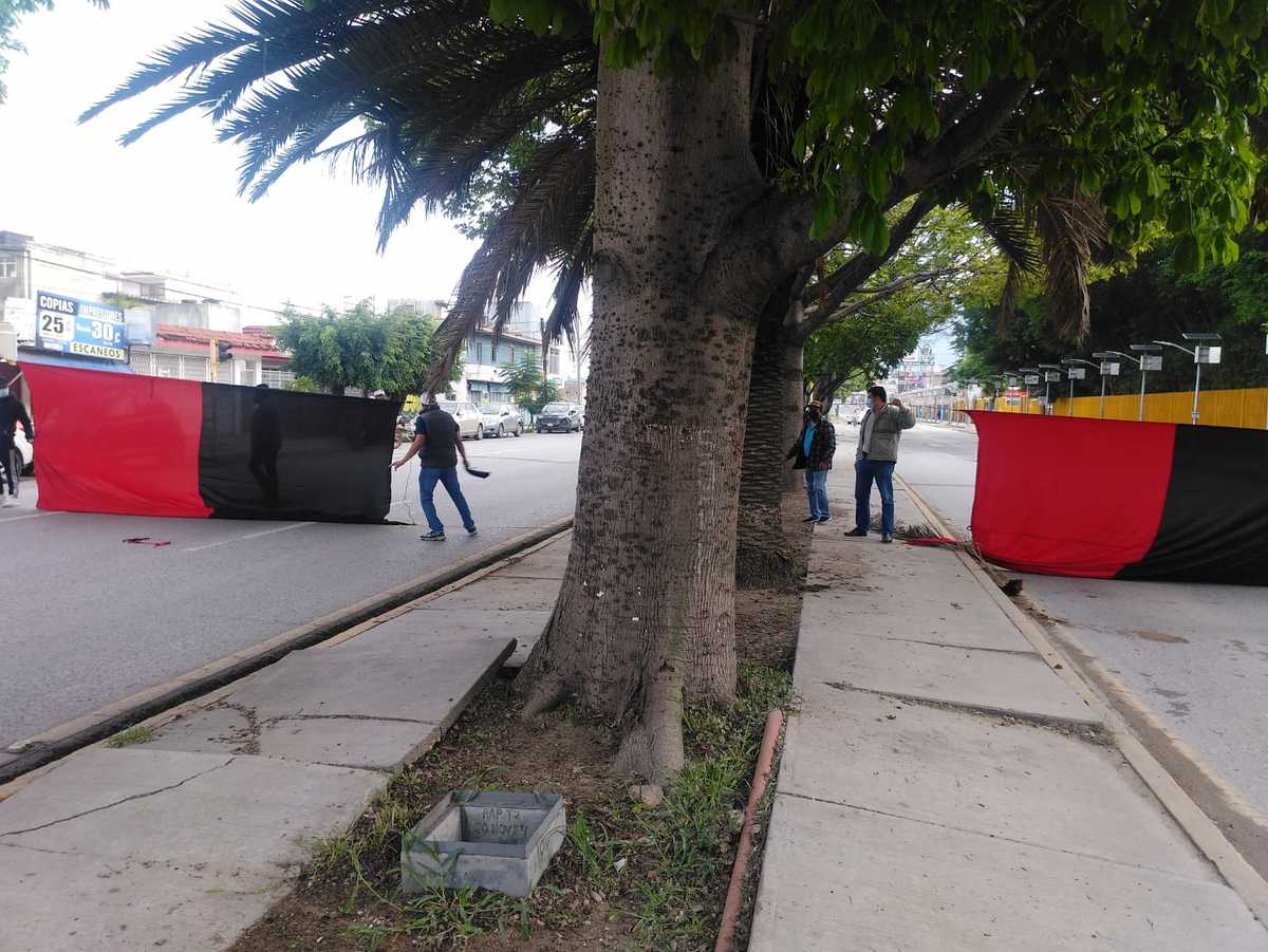 Protesta en universidad de Oaxaca