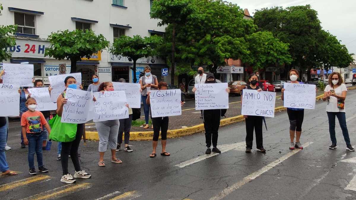 Protesta en Veracruz