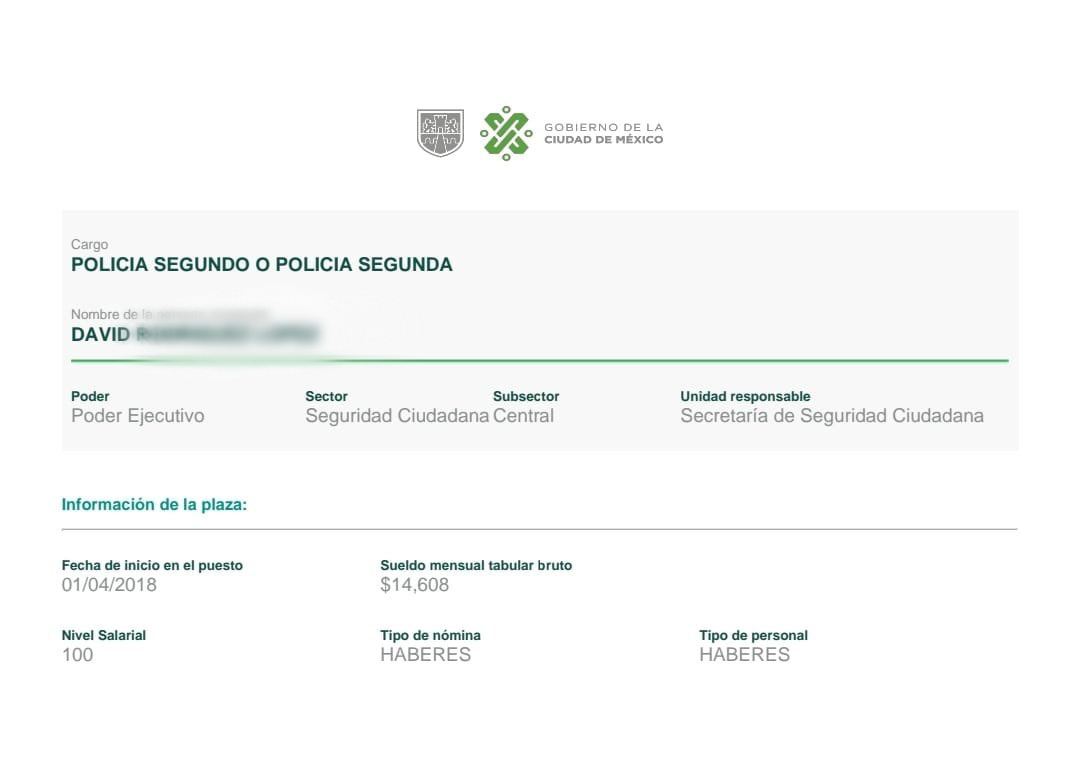 policía ciudad de méxico