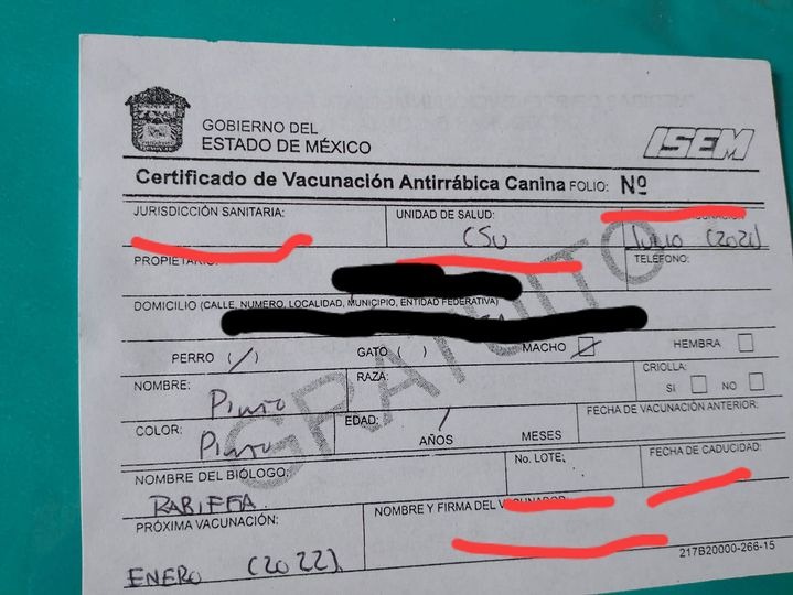 receta