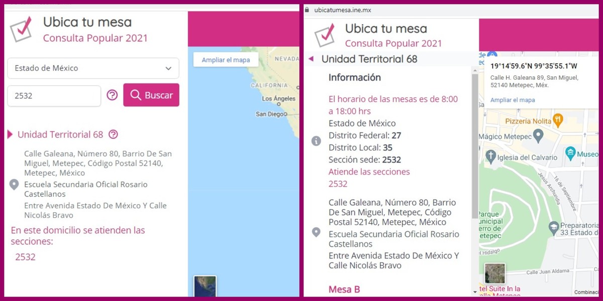 mapa casilla