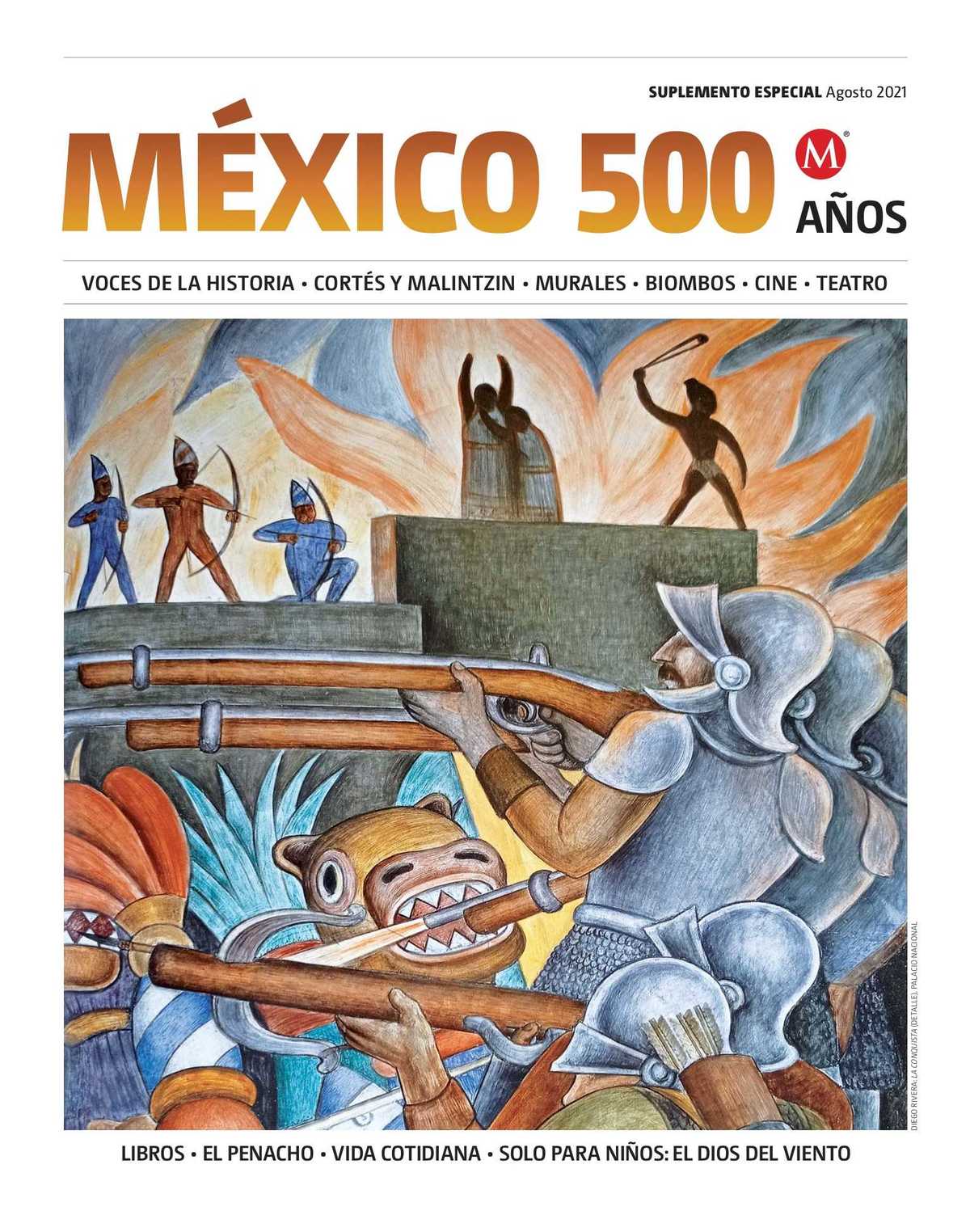 500 años de la conquista de Tenechtitlan