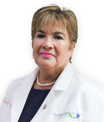 La titular de la COFEPRIS en BCS, Blanca Pulido Medrano.