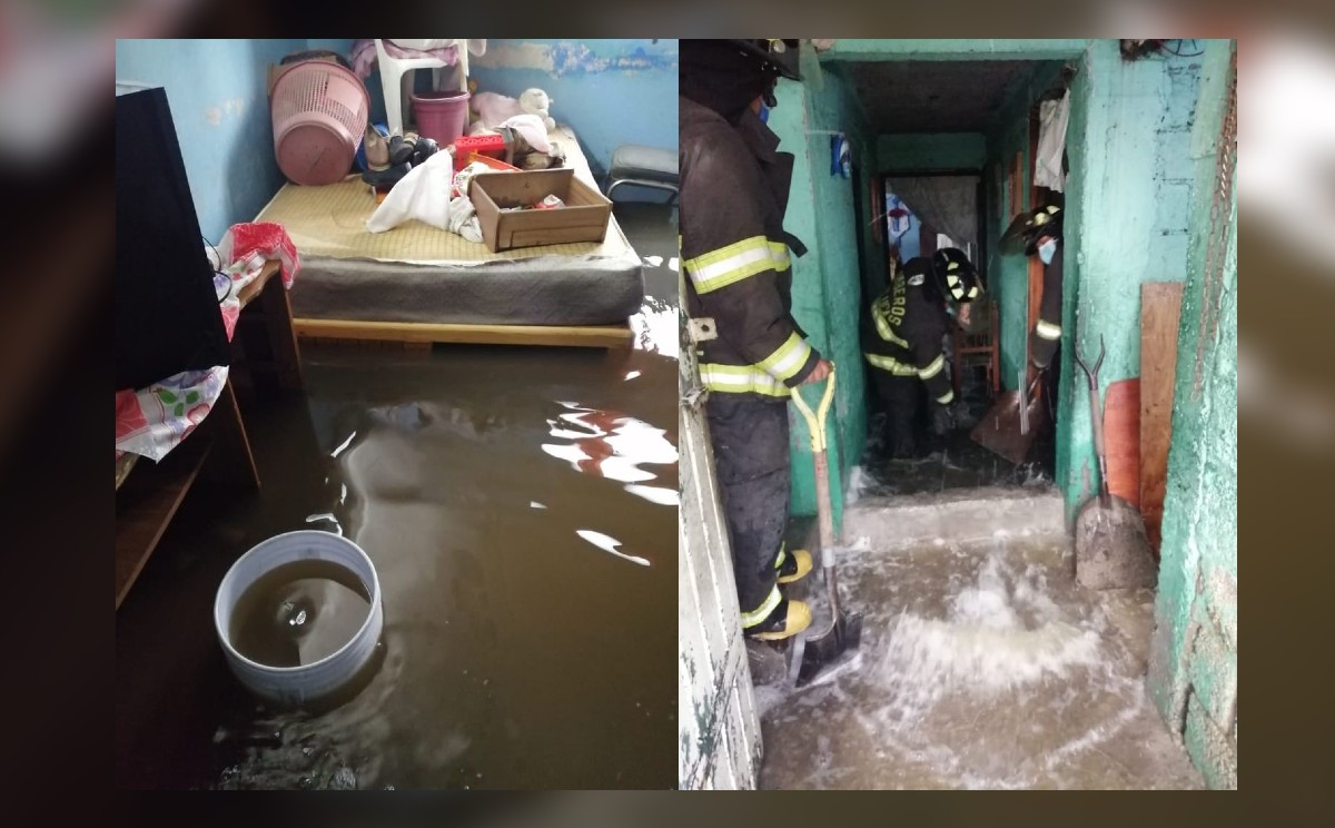 casa inundada