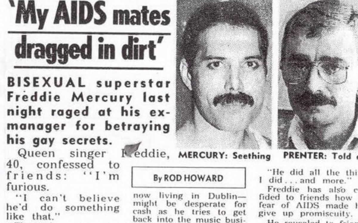 Freddy Mercury denuncia a Paul Prenter | Foto: Archivo