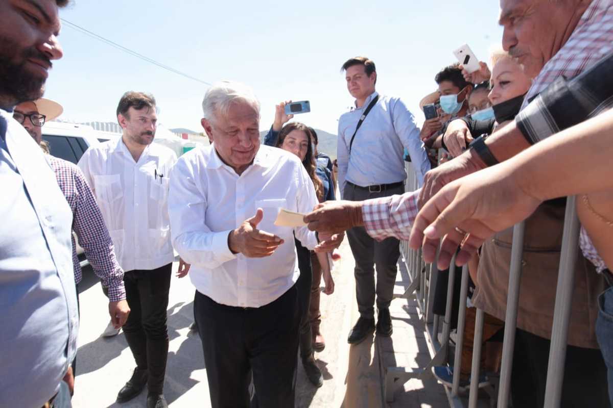 AMLO en Laredo, Durango (Jesús Quintanar)