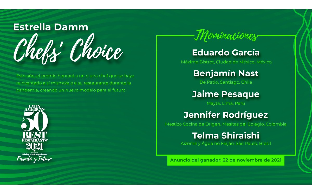 Estrella Damm Chefs' Choice | FOTO: 50 Best