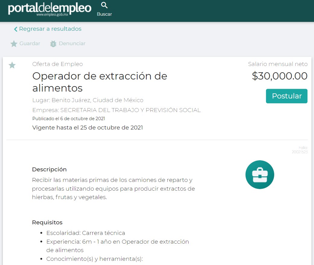 Portal del empleo