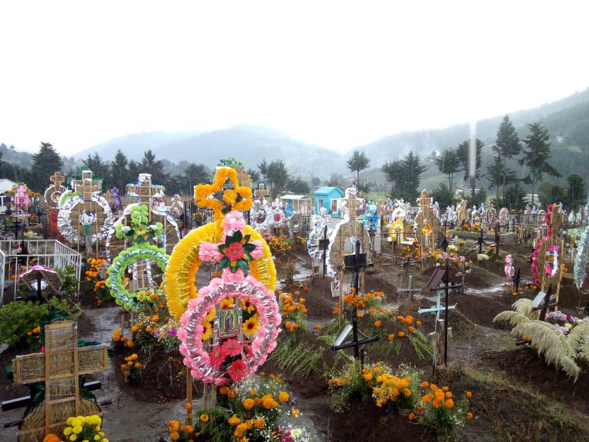 Ofrendas alusivas a la mariposa monarca