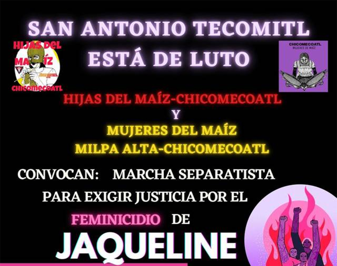 Jaqueline, víctima de feminicidio