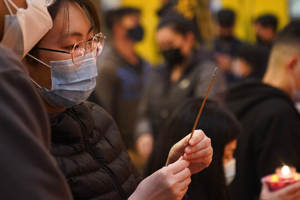 Celebración del Año Nuevo Lunar en Chinatown, Los Ángeles. | AP