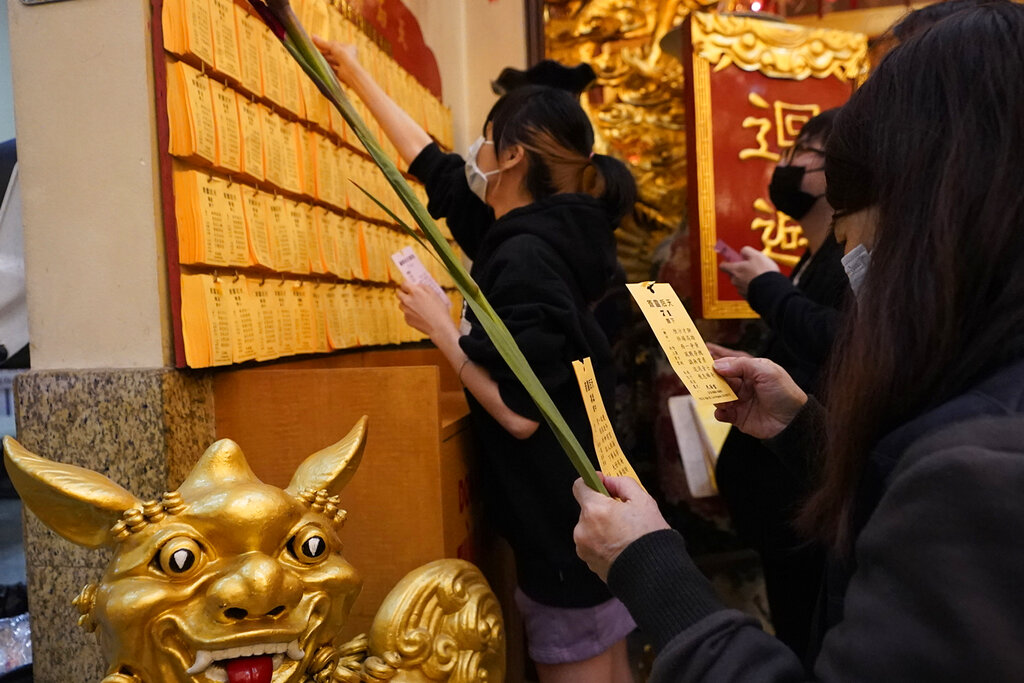 Año Nuevo Lunar en Chinatown, Los Ángeles. | AP