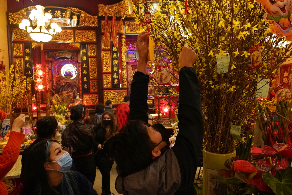 Año Nuevo Lunar en Chinatown, Los Ángeles. | AP