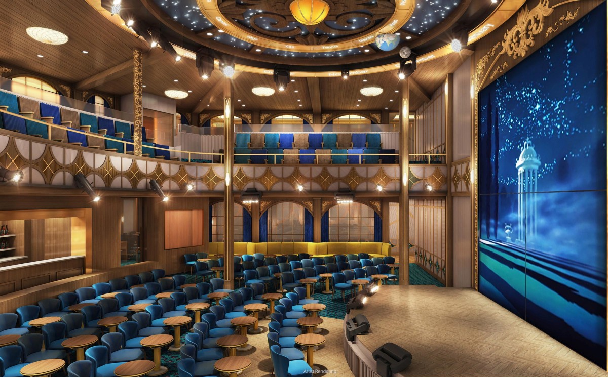Entretenimiento Familiar Disney Wish: Luna | FOTO: Disney Cruise Line