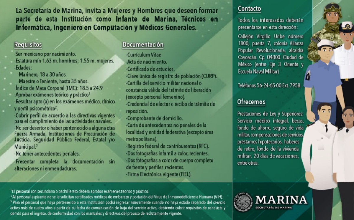 Semar vacantes